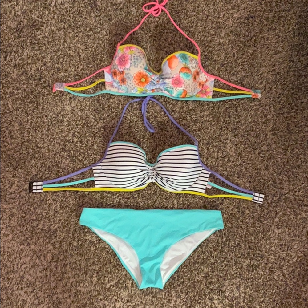 Super fun bathing suit set!